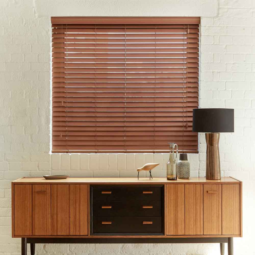 Wooden blinds in Runcorn